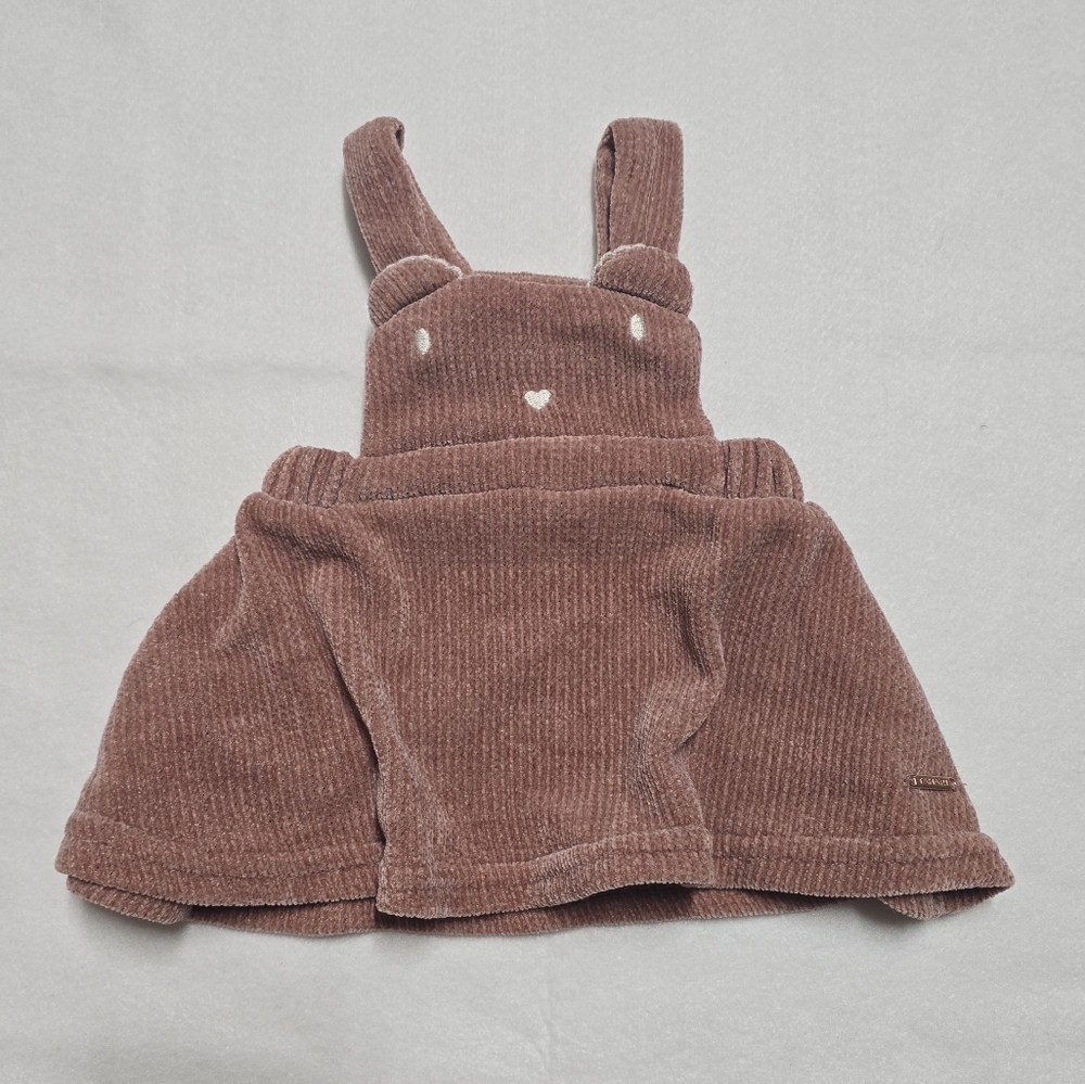 "Teddy Bear" TAHARI overall dress